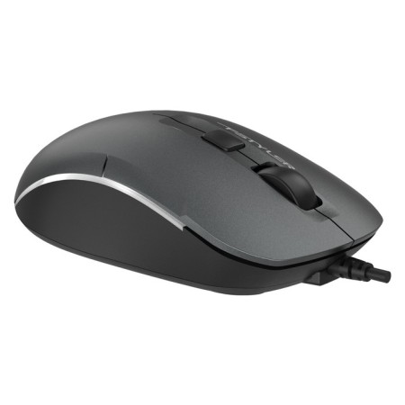 Mouse A4Tech FSTYLER FM26S Gray/Black Optical (2000DPI) Silent usb for a laptop (4but) 1033860-2