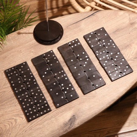 Hand game "Domino" 14x14x30 cm, mane-3