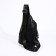 Male sling bag, artificial leather, black color