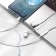 Hoco M99 headphones, wired, vacuum, microphone, 1.2 m, white