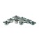 ALSASS stainless steel pan 430, 4.6 liters, with a lid
