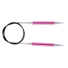 Спицы алюминиевые круговые Zing KnitPro, 120 см/10.00 мм 47198
