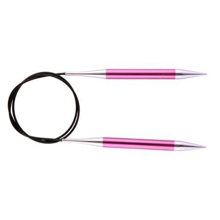Knitting needles aluminum circular zing Knitpro, 120 cm/10.00 mm 47198