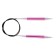 Knitting needles aluminum circular zing Knitpro, 120 cm/10.00 mm 47198