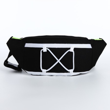Board waist with lacing, black color-2