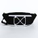 Board waist with lacing, black color