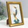 Photo frame plastic 10x15 cm "Kosichka" gold 17.3x12.3 cm