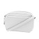 Female bag, artificial leather, white 20x7x14 cm