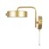 Sconces with switch "Pianty" LED 12W 4000k gold 15x26x16cm