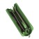 Women's wallet, lightning, color green fleet