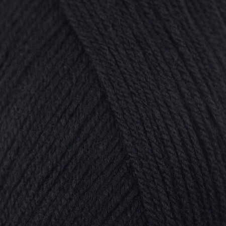 Yarn "Children's novelty" 100% acrylic 200m/50g (02-black)