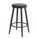 Barrier stool "Cindy", black/black