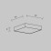 Technical C032CL-36W4K-SQ-W, LED, 36 W, 300x300x60 mm, 2830 lm, 4000K, 2835, white, white lamp