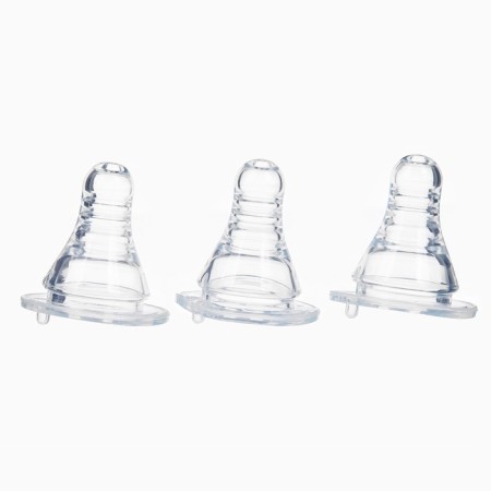 Nipple on a bottle, anti-broller,+0Mes., M&B anti-calic, CL, 3pcs-1