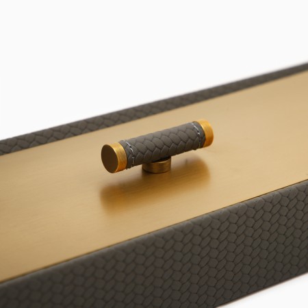 Eco -leather jewelry box 30.4 x 10.4 cm-4