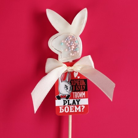Lounzer rattle "Your playing fight", taste: strawberries, without sugar, 25 g. (18+)