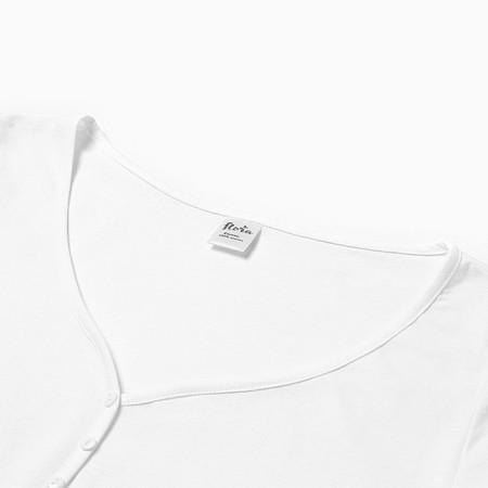 Pajamas female, white/gray color, size 50-52-5