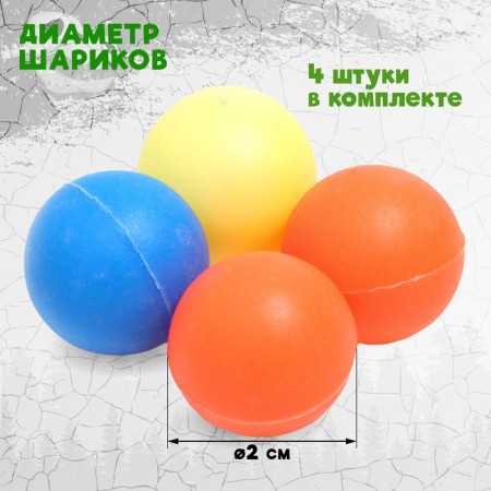 Dinosaur "Rex", shoots balls, works from batteries, light and sound, green color-2