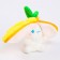 Soft toy "Bunny-ananas" on a key fabric, 11 cm