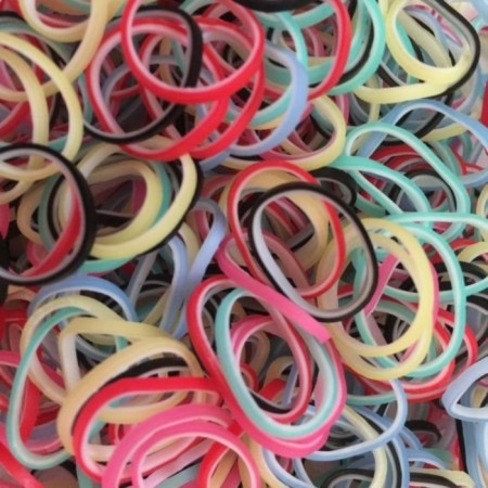 Rubber bands for weaving bracelets Rainbow Loom Halloween Mix