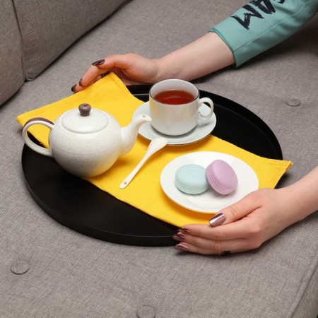 Coffee table "Tivoli" YS-839, black 41.5x43 cm-6