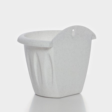 Kashpo wall “Felicia”, 1 l, d = 16 cm, marble color-4
