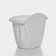 Kashpo wall “Felicia”, 1 l, d = 16 cm, marble color