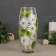 Vase Chamomile with painting on the venue, d-7cm 10x23 cm