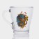 New Year's glass mug for tea "Symbol of the year 2025", 250 ml