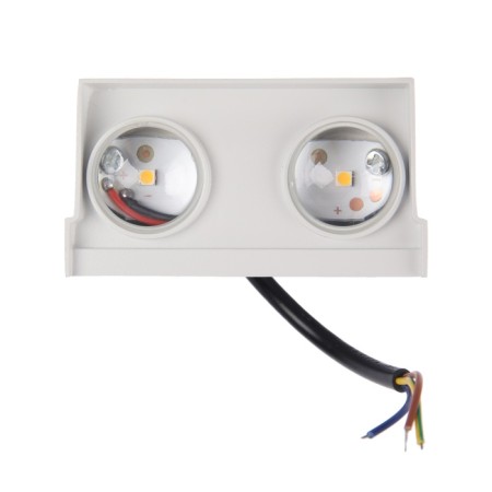 Front Facade “Cascade”, FSD-094, 2 W, 3000K, 2 rays, IP65, 220 V, metal, white-5