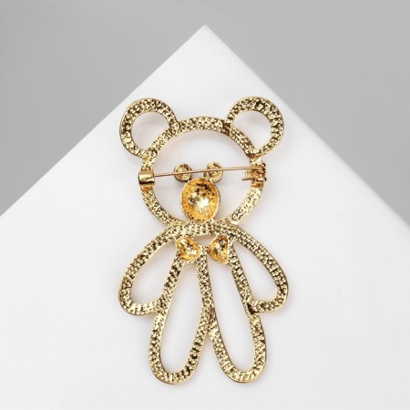 Bear "Bear" toy, black color in gold-1
