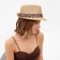 Women's hat minku "Leopard", size 56-58, brown color