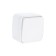 TDM switch "Cottage" folk, 10 A, IP20, 1 key, open, white