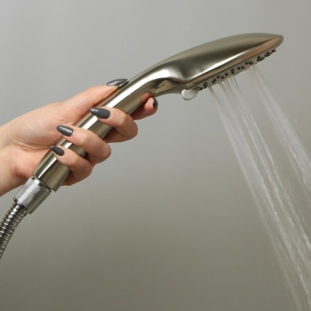 Shower watering can Accoona a333a, 5 modes, satin-1