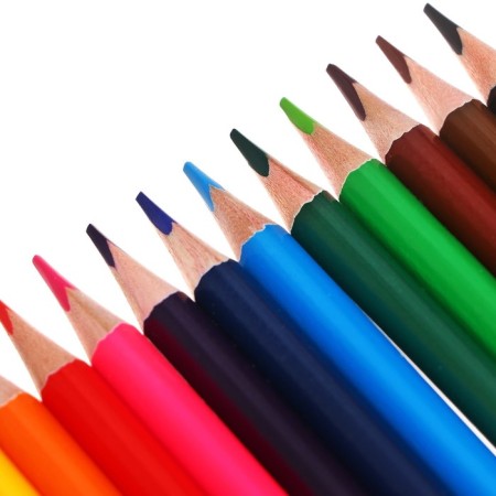Pencils 12 colors TOP Calligrata, in a cardboard box, neck diameter - 3mm, 5b-4