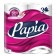 Papia toilet paper, white, 3 layers, 4 rolls