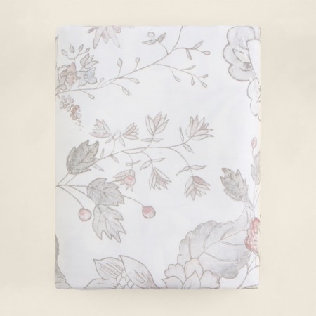 Set of pillowcase SL Home Flower Glade 50*70+3 cm - 2 pcs, satin, 140 g/m2, 100% cotton-3