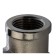 The STOUT SFT -0020-000038, 3/8 ", internal/internal thread, nickelled brass