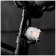 A set of bicycle lamps JY-339P, front and rear, white color