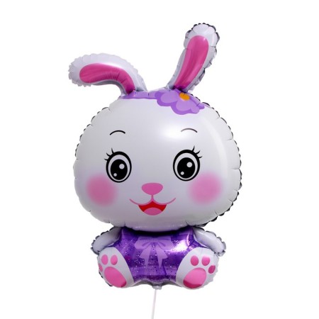 Foil ball 32 "Sweet bunny", the color is purple
