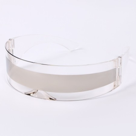 Carnival glasses continuous, silver color-4
