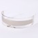 Carnival glasses continuous, silver color
