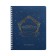 Notebook of 48 sheets in the cage on the crest "Harry Potter", covered cardboard, matte lamination, 3D foil, offset block, 4 types of mix