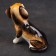 Porcelain figurine "Bigl", 10 cm, copyright painting