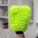 Cleaning mittens for complex contaminants Raccoon, 22 × 15 cm, microfiber Books double