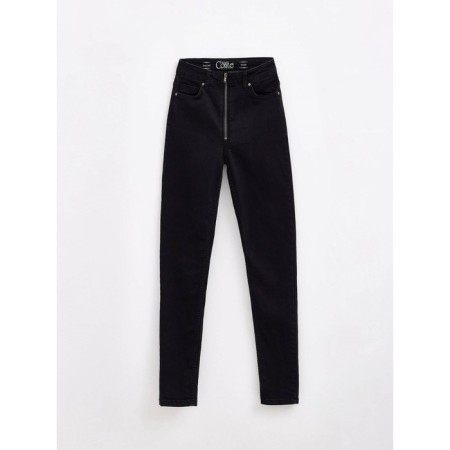 Women's jeans Conte Elegant Skinny, size S, color Washed Black-4