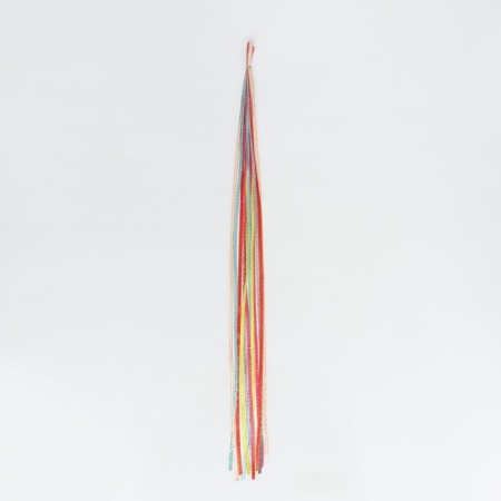 Hair threads, 90 cm, 6 pcs, brilliant color/mix-1