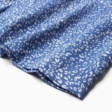 Women's dress with oxen mist, size 44, blue-8
