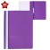 Calligrata, A4, 120 μm, purple, transparent top folder