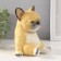 Figure "Bulldozh is small" height 14 cm, width 12 cm, length 12.5 cm
